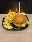 Chicken Cheese Burger Menü