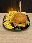 Chicken BBQ Burger Menü
