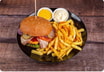 BBQ Burger Menü